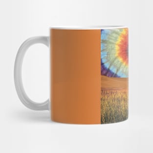 Wheat Crops Field Tie Dye Mug